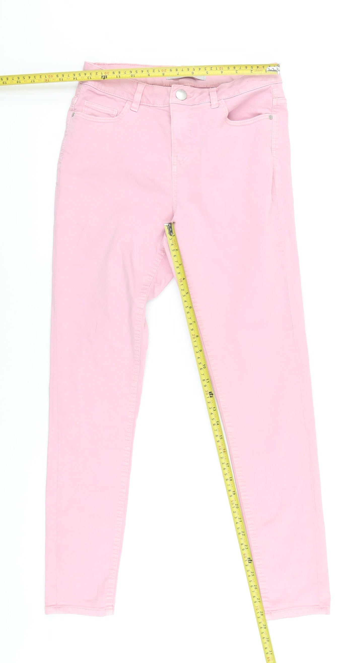 George Women's Pink Skinny Trousers Size 12