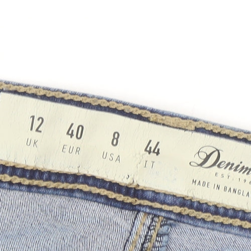 Denim Co. Women's Blue Regular Fit Jeans