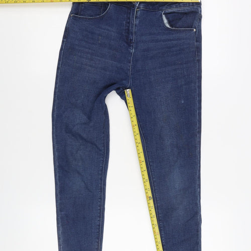 Matalan Girls Blue Skinny Jeans, 12 Years - Stylish & Comfy