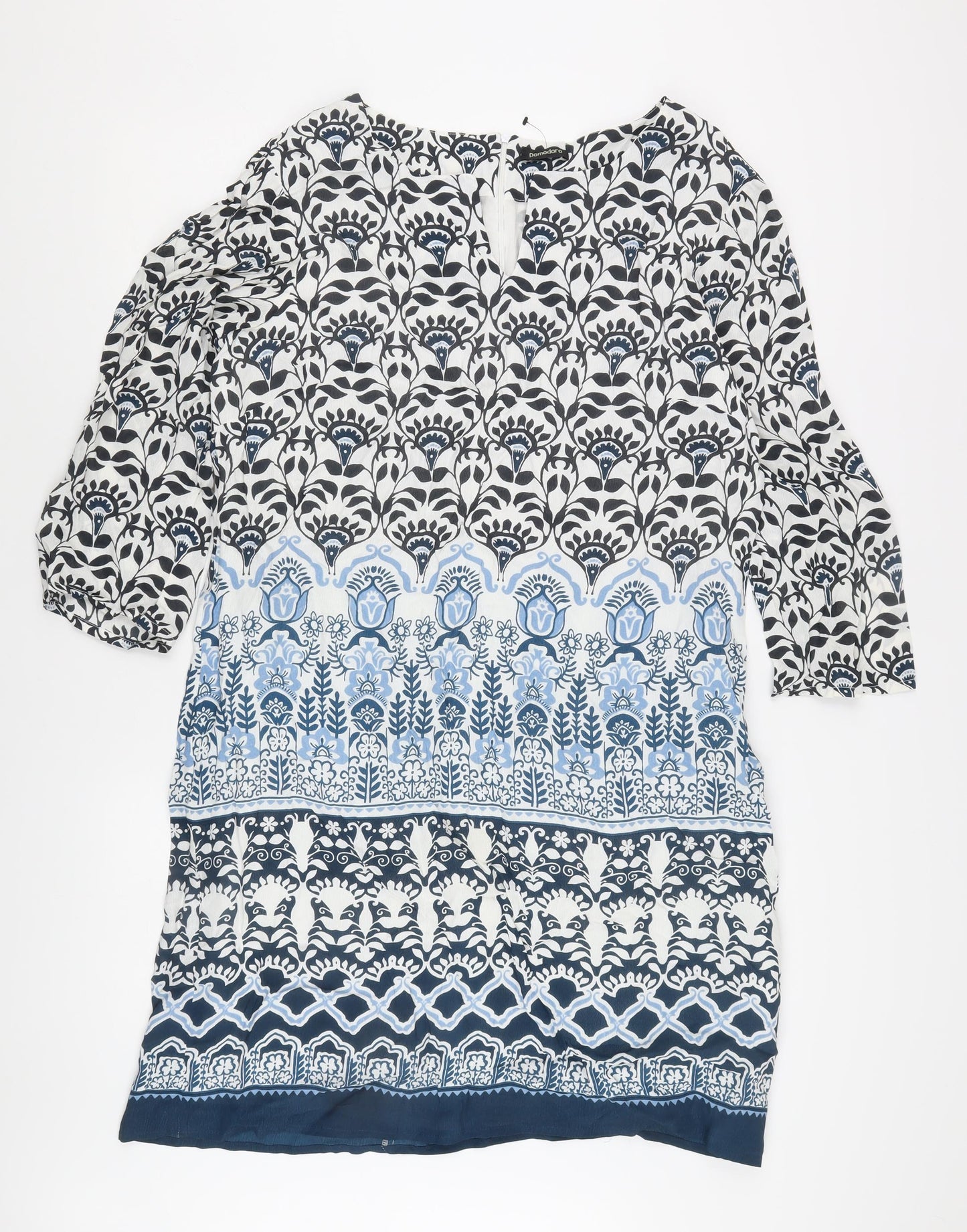 Pomodoro Women's Multicoloured Casual Dress Size 16