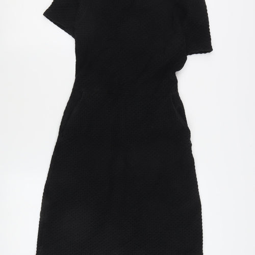 French Connection Women's Black XS Sheath Dress