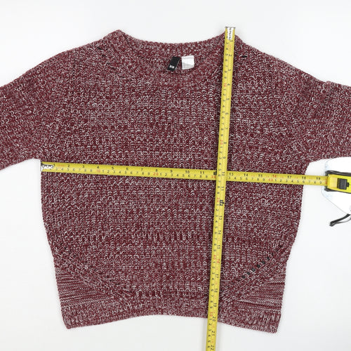 H&M Women Multicoloured XS Pullover Jumper