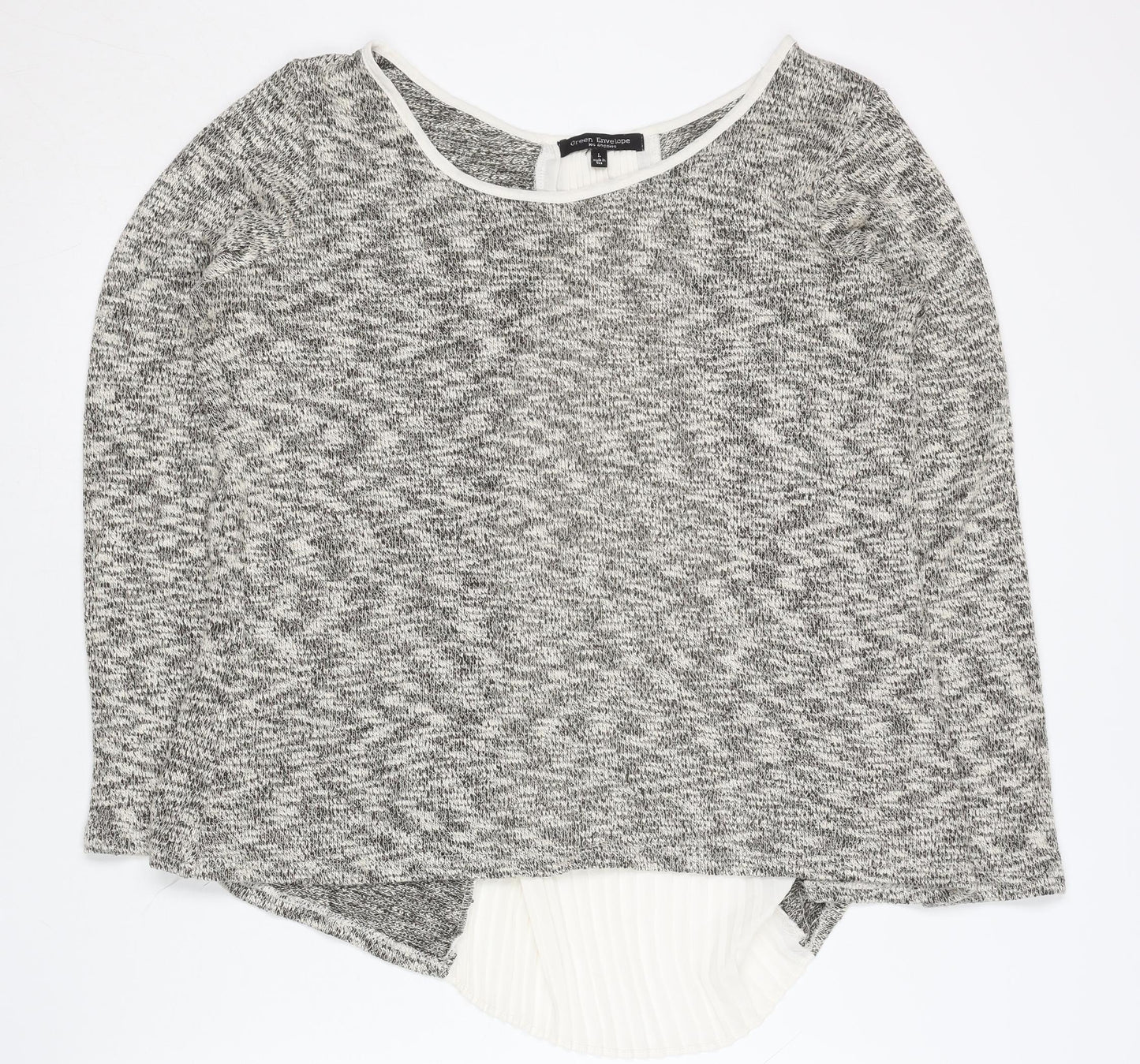 Green Envelope Women's Grey Pullover Jumper L