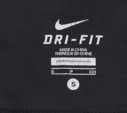 Nike Women's Black Cropped Leggings, Size S