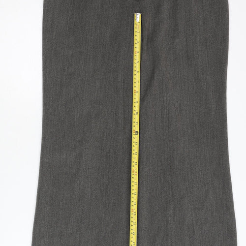 Debenhams Women's Grey Trousers Size 12 Regular Fit
