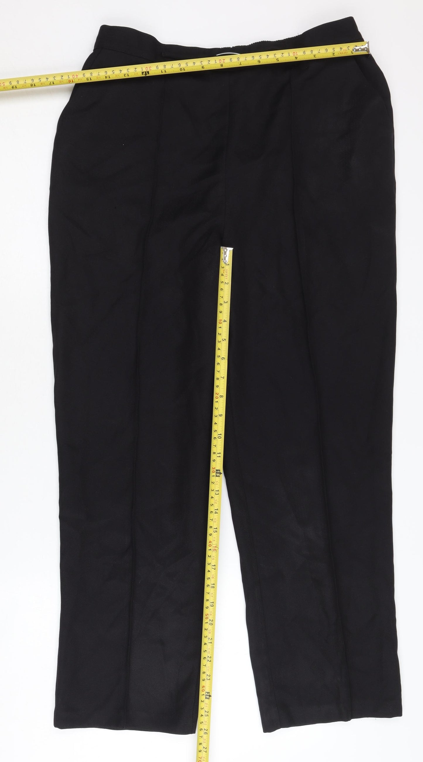 Et Vous Women's Black Trousers Size 14