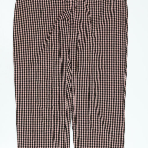 Light Before Dark Women's Multicoloured Check Trousers M