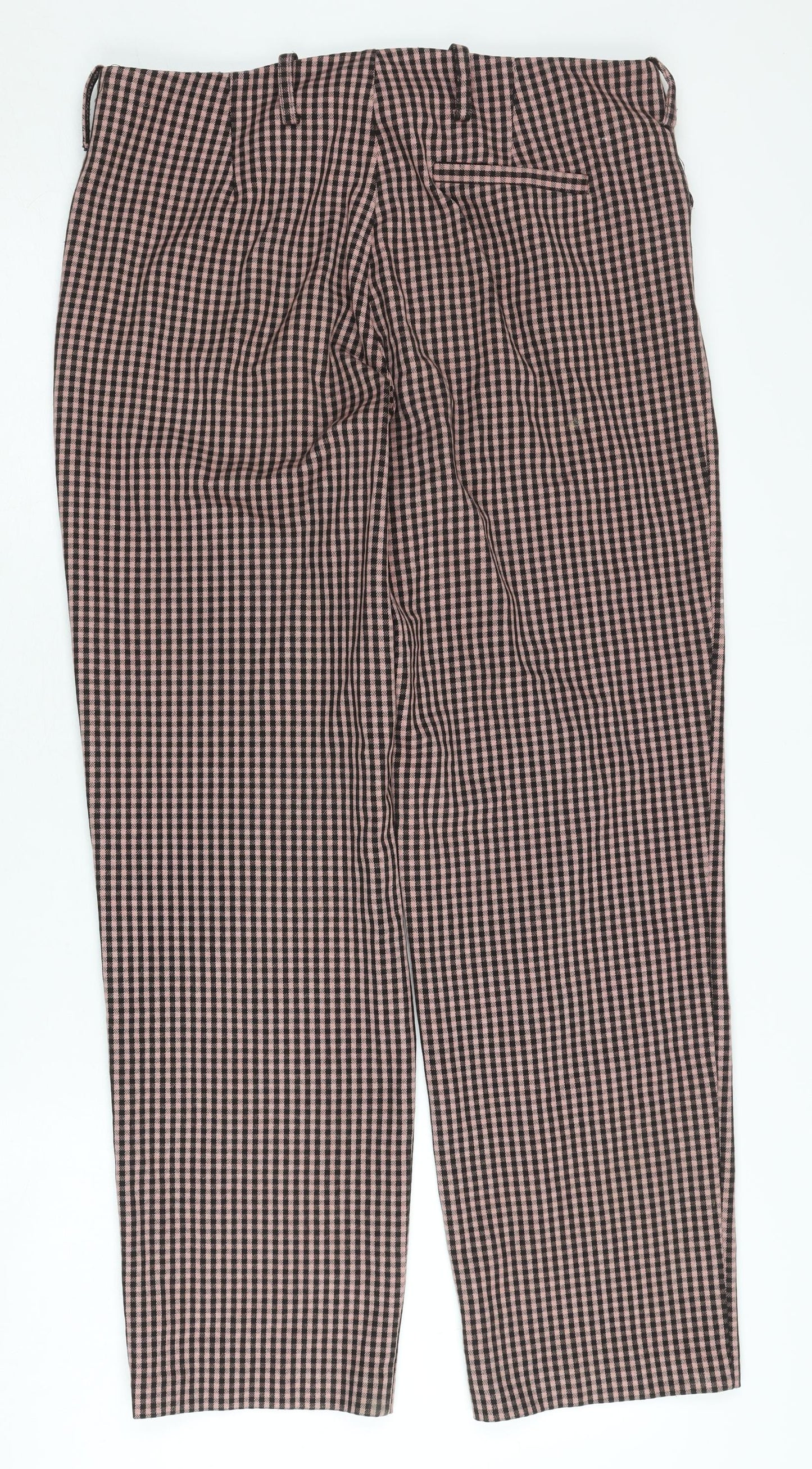 Light Before Dark Women's Multicoloured Check Trousers M