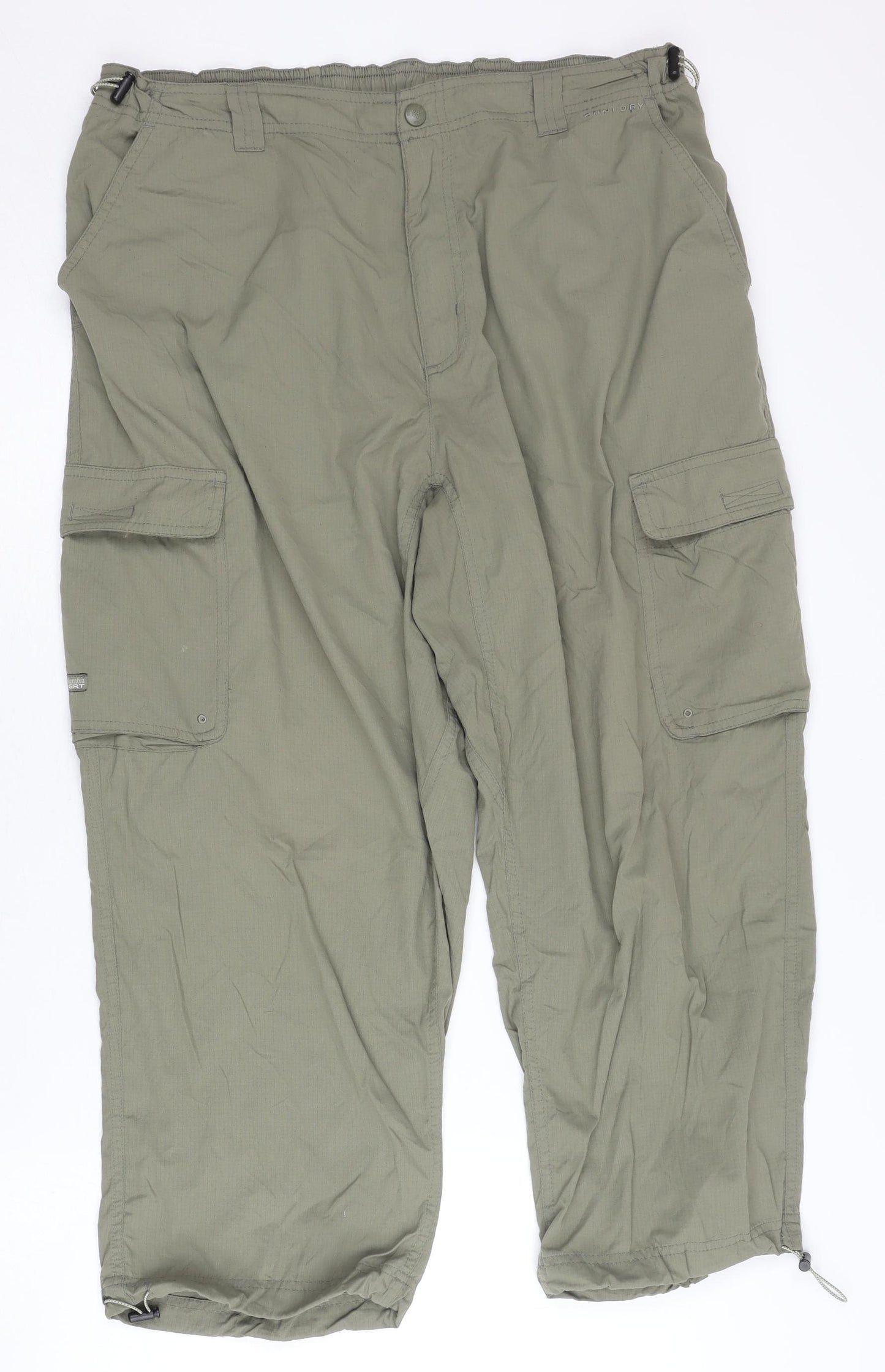 Columbia Men's Green Walking Trousers L, Hiking