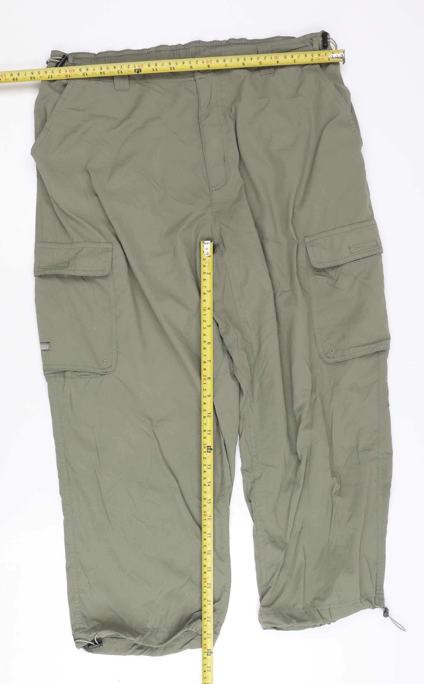 Columbia Men's Green Walking Trousers L, Hiking