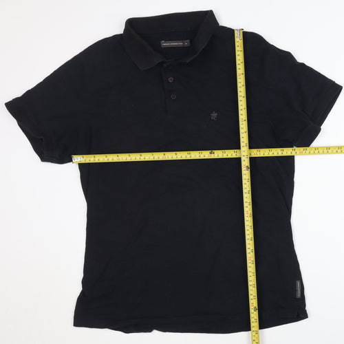 French Connection Black Men's XL Polo Shirt