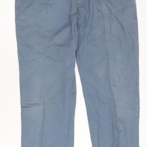 Marks and Spencer Blue Chino Trousers XL