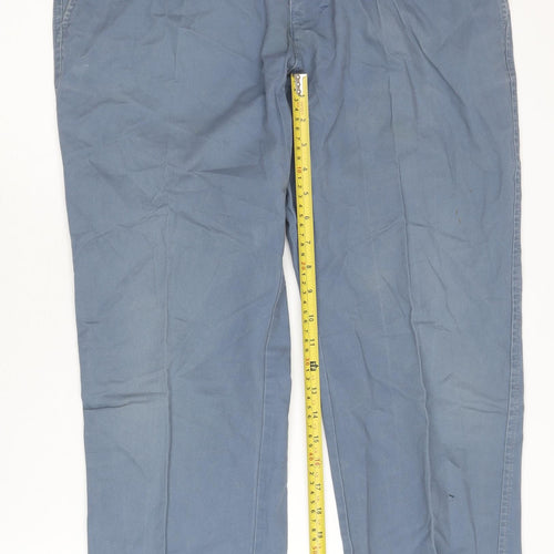 Marks and Spencer Blue Chino Trousers XL