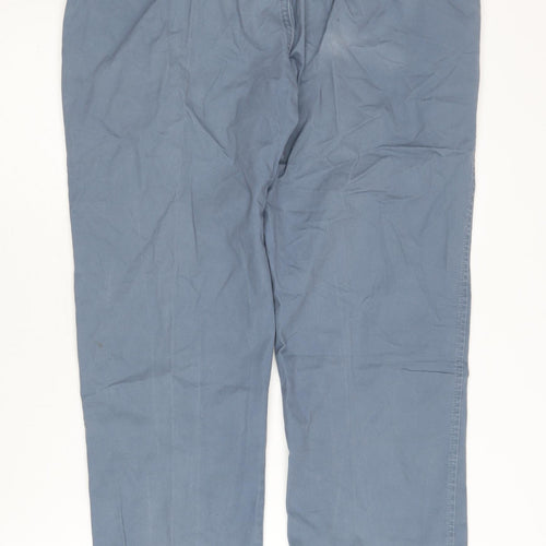 Marks and Spencer Blue Chino Trousers XL