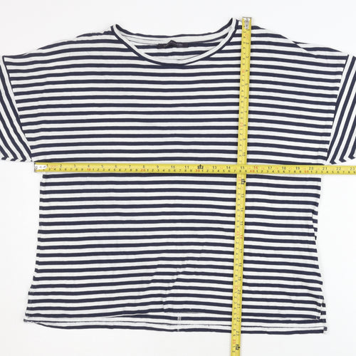 Marks and Spencer Women's Striped T-Shirt, Size 14