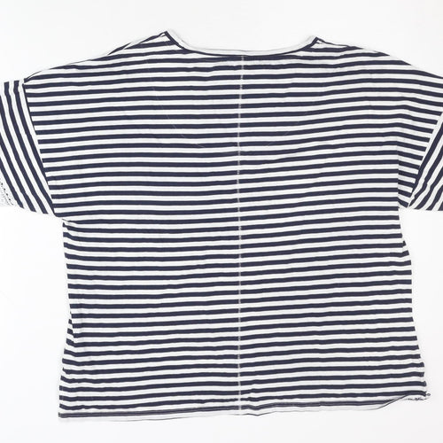 Marks and Spencer Women's Striped T-Shirt, Size 14