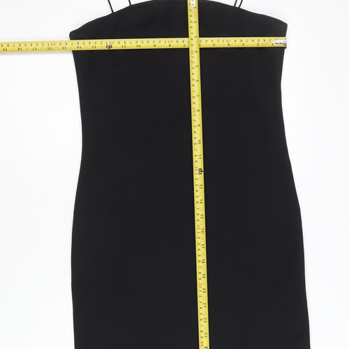 H&M Women’s Black Slip Dress UK Size 8