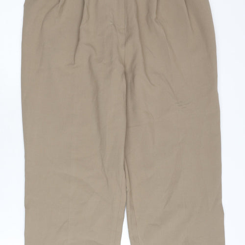 Frankie Shop Beige Women's Trousers, Size M