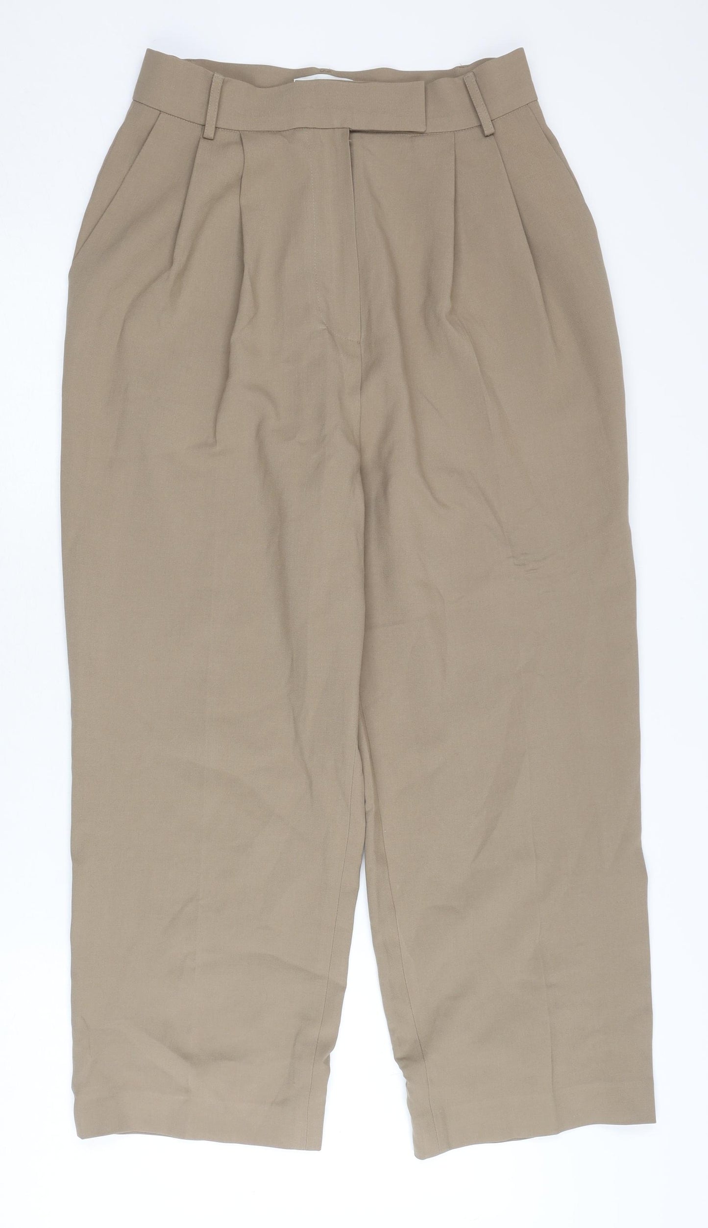 Frankie Shop Beige Women's Trousers, Size M