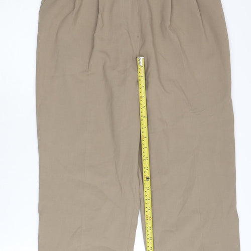 Frankie Shop Beige Women's Trousers, Size M