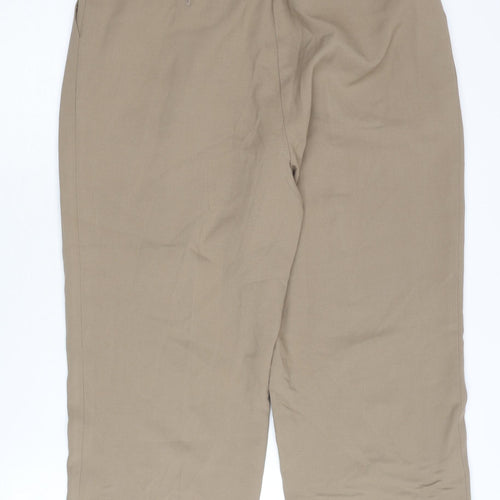 Frankie Shop Beige Women's Trousers, Size M
