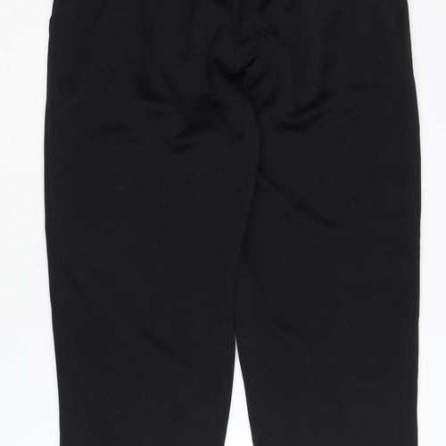 Bm Women's Black Cropped Trousers Size 16