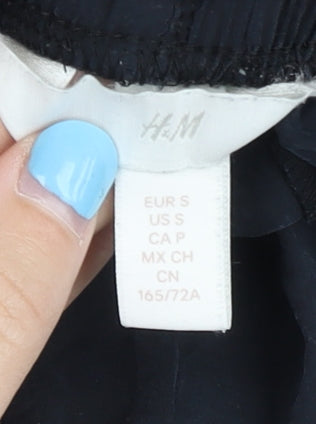 H&M Women's Black Activewear Shorts, Size S