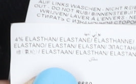 Raphaela by Brax Women's Black Geometric Trousers Size 10