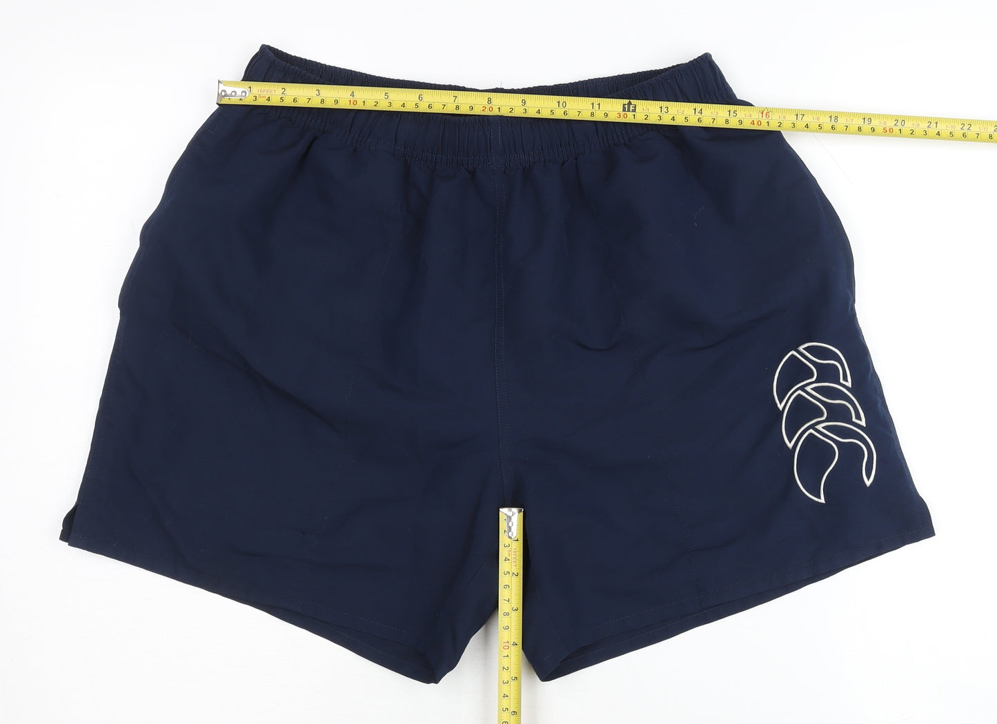 Canterbury Men's Blue Athletic Rugby Shorts L
