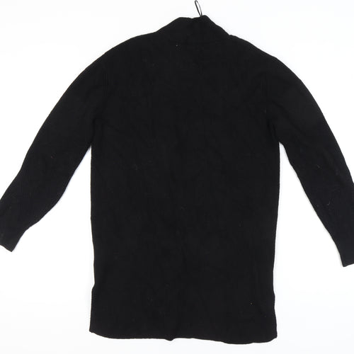 Marks and Spencer Women's Black Open Front Cardigan Size 12
