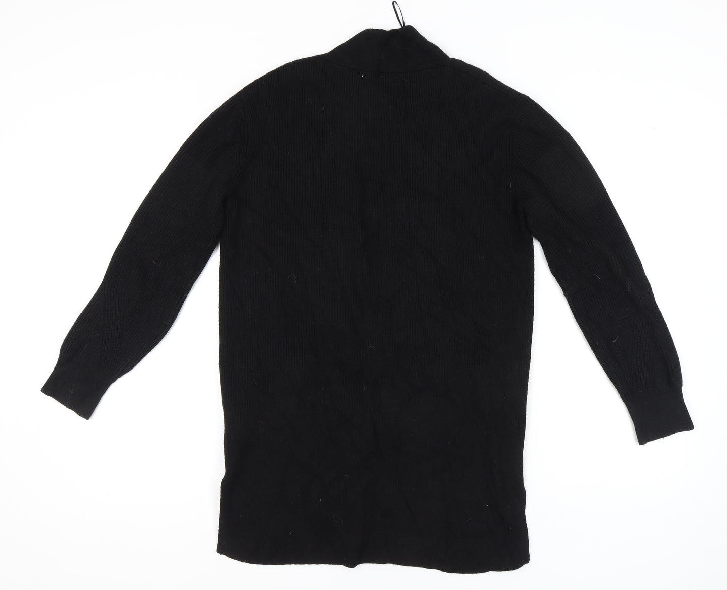 Marks and Spencer Women's Black Open Front Cardigan Size 12