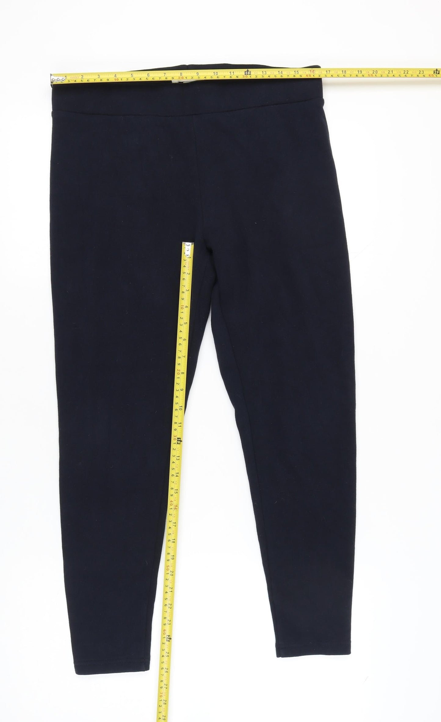 Marks and Spencer Womens Black Ankle Leggings Size 16