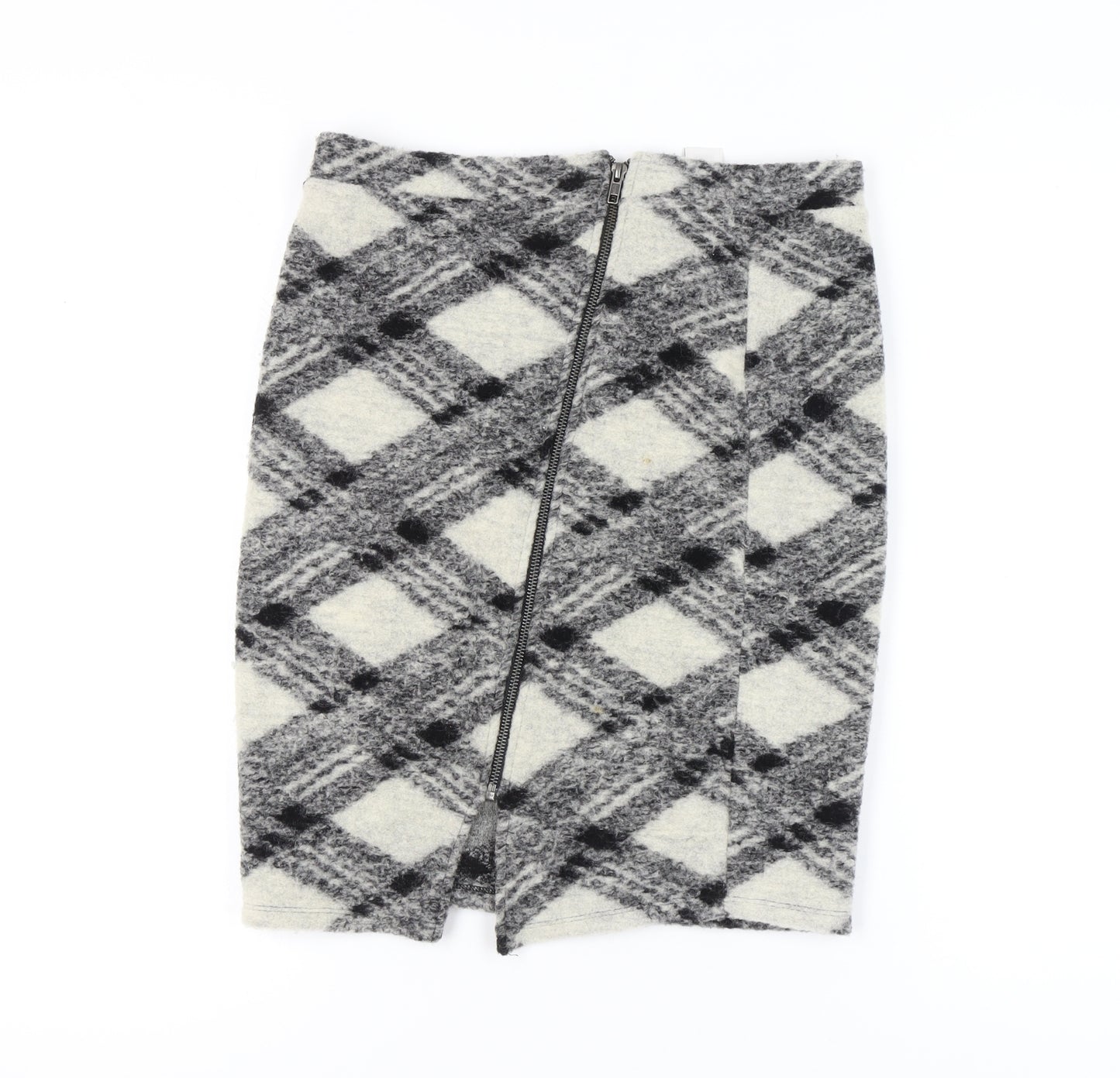 Next Women's Multicoloured Wool Pencil Skirt Size 10