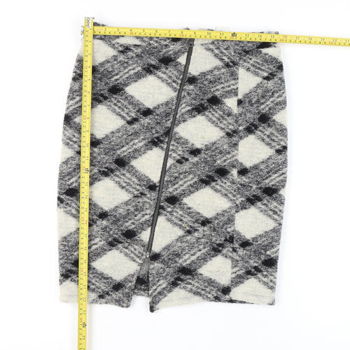 Next Women's Multicoloured Wool Pencil Skirt Size 10