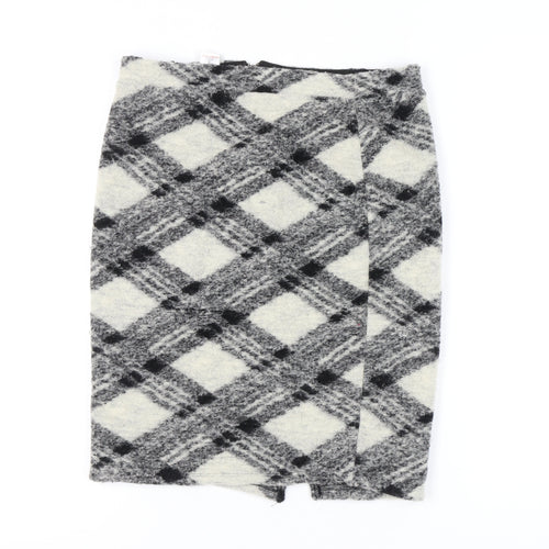 Next Women's Multicoloured Wool Pencil Skirt Size 10