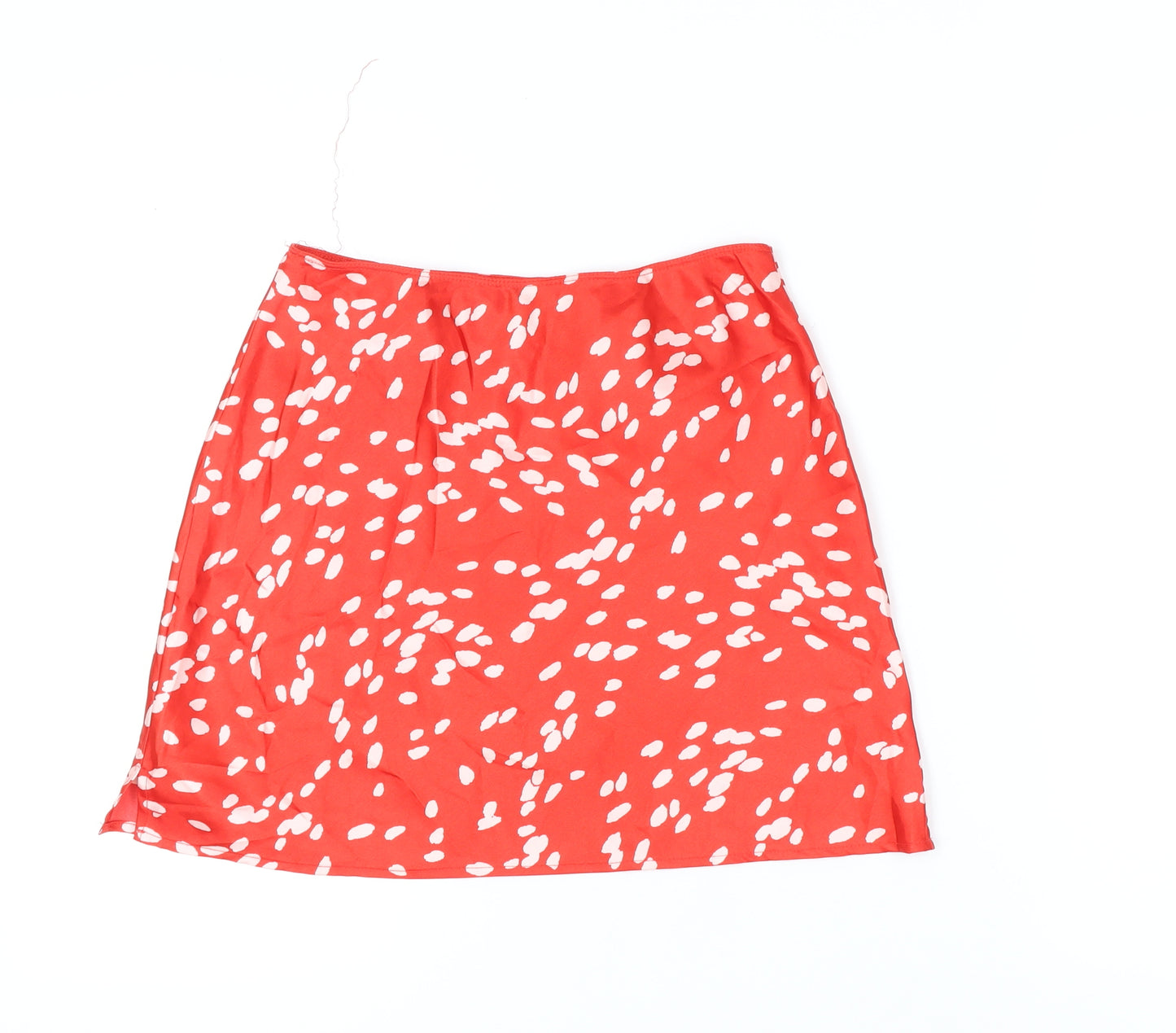 Topshop Women's Red Petite Skirt Size 8