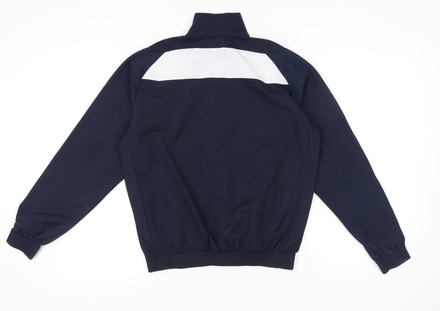 Macron Men's Blue 1/2 Zip Sweatshirt M