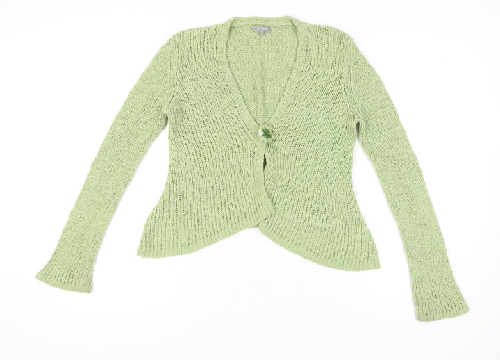 Marks and Spencer Women Green Wool Cardigan M