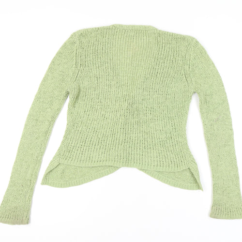 Marks and Spencer Women Green Wool Cardigan M