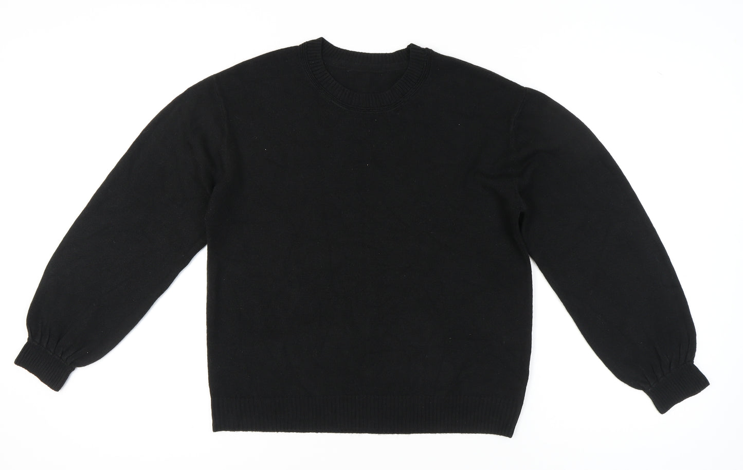 Next Women Black M Pullover Jumper Crew Neck