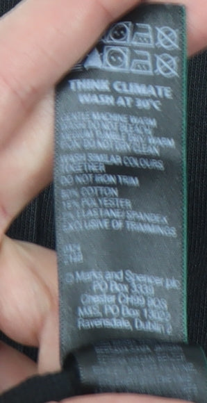 Marks and Spencer Men's Black Joggers XL