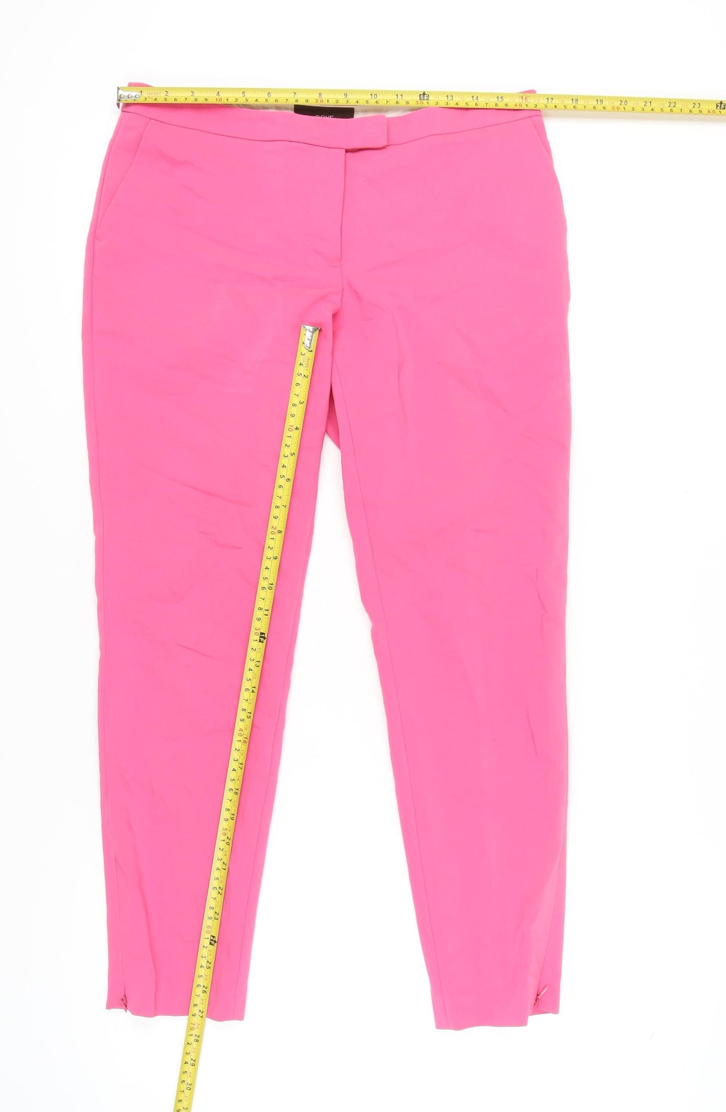 Next Women's Pink Ankle Trousers, Size 12, Casual
