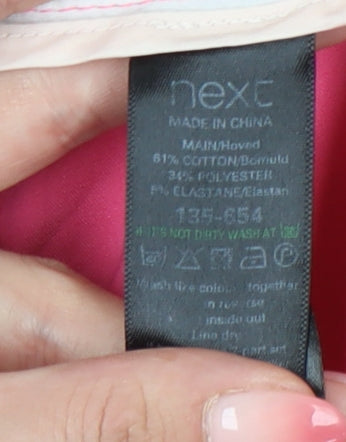 Next Women's Pink Ankle Trousers, Size 12, Casual