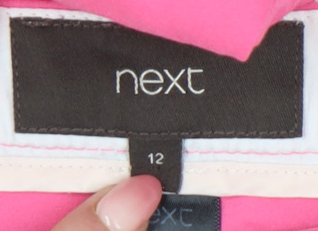 Next Women's Pink Ankle Trousers, Size 12, Casual