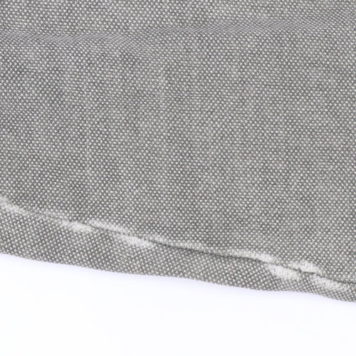 Crew Clothing Men's Grey Sweatshirt, Size L, High Neck, Logo
