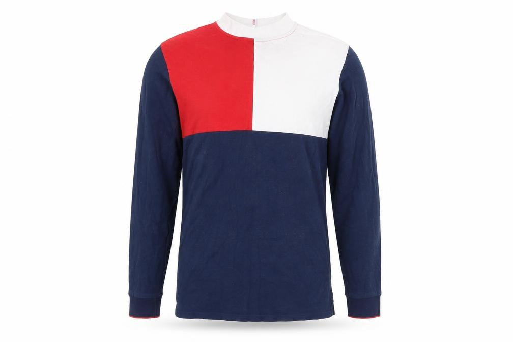 Front view of L.F.C. Men's Colourblock Polo Shirt - Medium