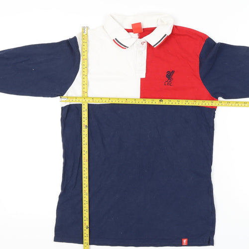 L.F.C. Men's Colourblock Polo Shirt - Medium