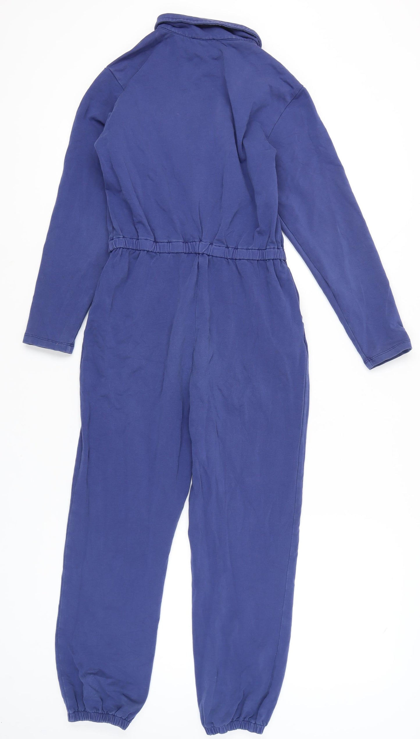 Boden Girls Blue Jumpsuit 11-12 Years, Cotton Blend, Elastic Waist