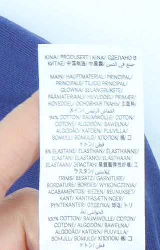 Boden Girls Blue Jumpsuit 11-12 Years, Cotton Blend, Elastic Waist