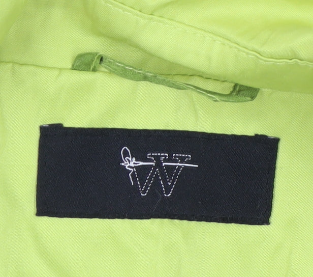 BHS Women's Green Trench Coat Size 16